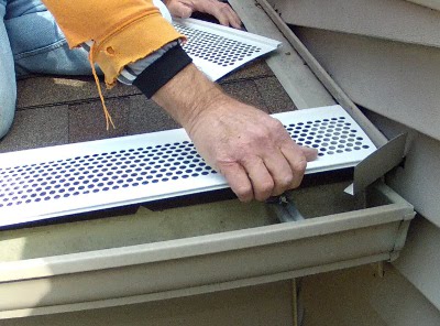 Gutter Guard Screen Protection