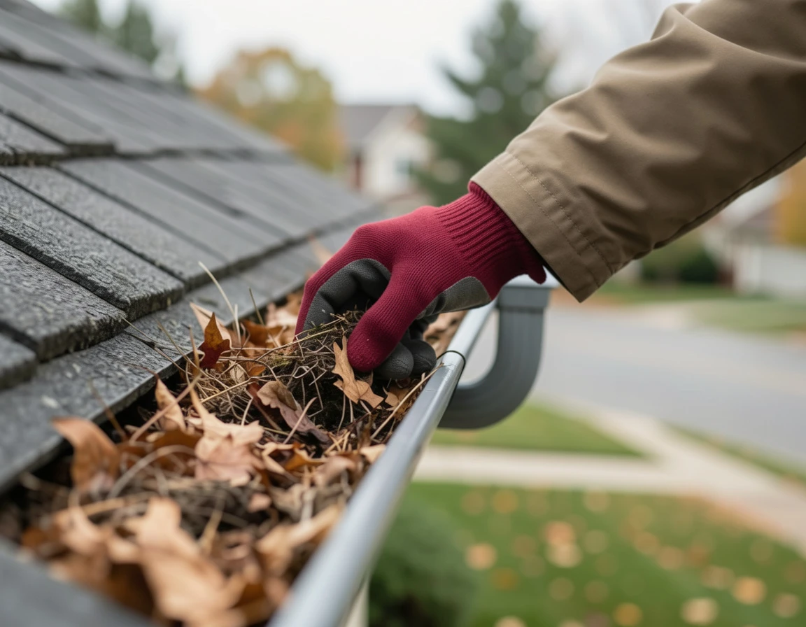 Gutter cleaning service